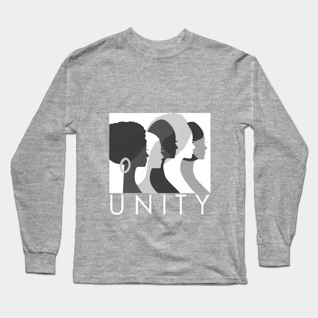 Unity Long Sleeve T-Shirt by LouLou Art Studio